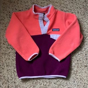 Baby Patagonia Synchilla Snap T - 4t